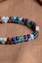 Certified Jasper-Amethyst-Aquamarine-Achate-Apatite-Anjelite-Lapis Sagittarius Zodiac Natural Stone Bracelet Odt179 - 4