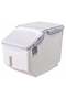 Rice Storage Container With Lid, BPA-Free Plastic Large Cereal Storage Box 10kg