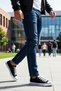 Men's Lace-Up Low-Top Sneaker Fabric Mold Standard Functional Durable Quality Stylish - 4