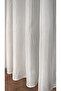 Ecru Linen Crinkled Tulle Curtain 1/3 Dense Pleats Wrinkle-Resistant No Ironing Required Suitable for Any Room - 4