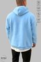 Unisex Hoodie Long Sleeve Santa Claus Printed Hooded Fleece-Lined Oversized Cotton Sweatshirt - 6