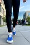 Men's Lace-Up Patent Leather Sneaker Round Toe Standard Fit Functional Durable Aesthetic - 4