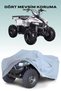 Grey Skyjet Braves 110 Atv Tarpaulin, Waterproof, Anti-Dirt and Mud Tarpaulin