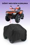 Black Arora Hector 450 Atv Tarpaulin, 4 Season Protection, Waterproof Tarpaulin