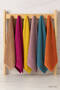 6-Piece Hand and Face Colored Towel Set 50X90 cm Velora - 2