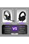 E1000 USB Gaming Headset for PC, Computer Headphones with Microphone/Mic Noise Cancelling, 7.1 - 8
