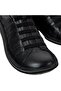 Men's Light Flexible Leather Top with Brand Logo Recycled Elastic Lace-up for Daily Use - 2