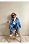 Boy's Blue Denim Jacket and Jeans Winter Denim Set - 5