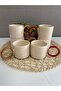 Halka Kupa Cup 6 Pieces 3 Colors 0.8 cm 184 ml - 8