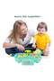 Fishing Game Toy Set | Kids Go Fishing Board Game | Music Water Floating Fish and Ducks with Swirl W - 2