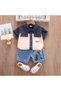 Stylish Boys Summer 2-Piece Set | 36-48 Months | Navy | Cotton | Shirt & Shorts |Breathable - 6