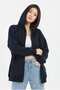 Zippered Comfortable Wear Oversized Hooded - 2