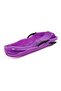 Kids Double Skiing Board with Rope (Purple) - 4