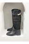 26K7980 Genuine Leather Solely with Leather Buckle Detail Women's Boots - 2