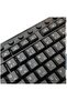 RM-903 Wireless Keyboard and Mouse Combo - Full-Size QWERTY, Water-Resistant, 2.4GHz - 2