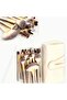 18-Piece Premium Synthetic Makeup Brush Set with Bag - 3