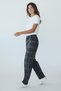 Women's Velvet Pajama Bottoms Sweatpants Cotton Anthracite Square - 5
