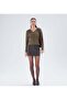 Women's V-Neck Long Sleeve Blouse - 2