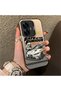 Realme C55 Compatible Silicone Edge Hard Back Anti-Fall Sports Car Patterned Case