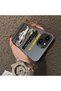 iPhone 15 Compatible Silicone Edge Hard Back Anti-Fall Sports Car Pattern Case - 5