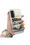 Samsung Galaxy S23 Fe Compatible Silicone Edge Hard Back Anti-Fall Sports Car Pattern Case - 2