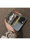 iPhone 14 Pro Max Compatible Silicone Edge Hard Back Anti-Fall Sports Car Pattern Case - 4