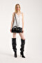 Women's Patent Leather Retro Bag - 2