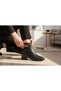 Gold Buckle Detail Pointed Toe Short Heel Women's Stylish Boots