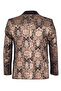 Slim Fit Jacquard Tuxedo Jacket – for Special Occasions and Invitations - 4