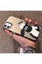 iPhone 11 Compatible Silicone Edge Hard Back Anti-Fall Lamb Pattern Case - 3