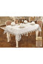 Special Series Tablecloth Set 26 Pieces for 12 People Palm Tree