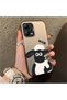 Xiaomi Redmi Note 12 5g Compatible Silicone Edge Hard Back Anti-Fall Lamb Pattern Case
