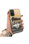 Xiaomi Poco M5S Compatible Silicone Edge Hard Back Anti-Fall Sports Car Pattern Case - 2