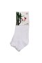 Unisex White Bamboo Socks
