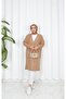 Corded Fabric Knitwear Pocket Cardigan