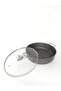 Collection 2 Piece Biogranit 40X9.5 cm - 10.5 Liter Flat Pot (3312 - Gray) - 2
