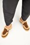 Hanni Women's Genuine Leather Sabo Sheepskin Tan Slippers - 7