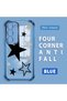 Samsung Galaxy S23 Compatible Transparent Silicone Coated Case Four Corners Thickened Anti Fall