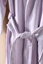 روب حمام سيليني مقاس L/XL 120 سم أرجواني - 6