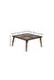 Square service table - 2
