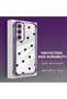Samsung Galaxy A24 Compatible Four Corner Thickened Anti Fall Transparent Silicone Coating Case - 3