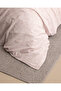 Ellaine Double 100% Cotton Ranforce Printed Duvet Cover Set - Powder - 5