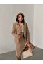 Mink Full Button Closure Linen Jacket - 7