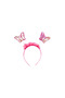 Rainbow Butterfly Wing Crown and Wand Set - Fairy Child Costume Accessories Set of 3 - 2