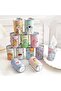 Portable Cute Can-Shaped Cola Bottle Keychain Wet Wipe Box Bag Ornament - 2