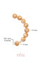 Certified Pearl Stone Aquarius Zodiac Sign Men's Natural Stone Bracelet - 3