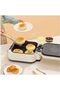 3-in-1 Electric Hot Pot & Grill, 1800W Multi-Function Cooker, Double Pan, 2.5L - 5