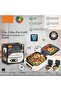 3-in-1 Electric Hot Pot & Grill, 1800W Multi-Function Cooker, Double Pan, 2.5L - 6