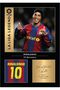 Ronaldinho Barcelona Legends A3 Football Wall Art Poster with Outer Frame