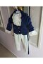 Navy Blue Velvet Tailcoat Set- Prince Costume - 3